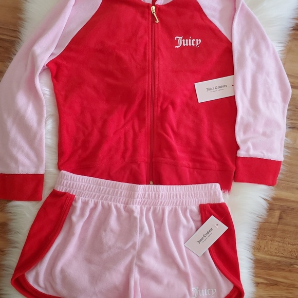 Restocked🍒Juicy Couture Terry Cloth Tracksuit Set - Picture 2 of 7